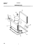 Part Location Diagram of 309632902 Frigidaire #BASE/COMPR-STUD AS