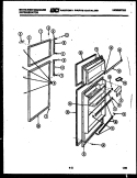 Part Location Diagram of 5317722101 Frigidaire SUPPORT-DOOR RACK