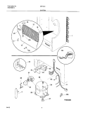 SYSTEM Diagram and Parts List for ER1414  Frigidaire Freezer