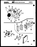 REFRIGERATOR CONTROL ASSEMBLY, DAMP Diagram and Parts List for FSK190AN5T  Kelvinator Refrigerator