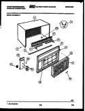Part Location Diagram of 5303210352 Frigidaire PANEL-FRONT
