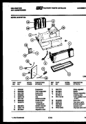 ELECTRICAL PARTS Diagram and Parts List for MH310F1QA  Kelvinator Air Conditioner