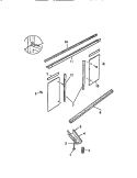 Part Location Diagram of A281001 Frigidaire PANEL WINDOW