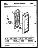 CONTROL PANEL Diagram and Parts List for 56-9339-10-01  Tappan Microwave