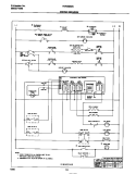 WIRING DIAGRAM Diagram and Parts List for FEF388WCCC  Frigidaire Range