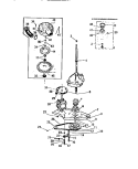 DRIVE MOTOR & PUMP ASSEMBLY Diagram and Parts List for LA600JXV3  Frigidaire Washer