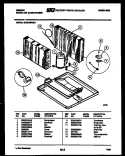 SYSTEM PARTS Diagram and Parts List for GAS188P2K1  Gibson Air Conditioner