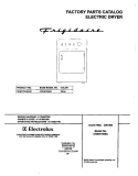COVER Diagram and Parts List for CRER7900AS0  Frigidaire Dryer