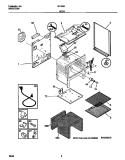 BODY Diagram and Parts List for 30-3352-00-04  Tappan Range