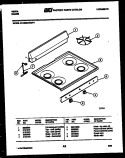 Part Location Diagram of 5303131013 Frigidaire TOP-ALMOND