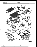 Part Location Diagram of 215919130 Frigidaire FRAME-FULL SHELF