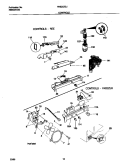 CONTROLS Diagram and Parts List for FRS20ZGJD0  Frigidaire Refrigerator