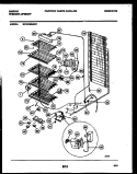 SYSTEM AND ELECTRICAL PARTS Diagram and Parts List for GFU21M9AW1  Gibson Freezer