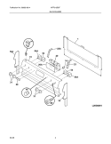Part Location Diagram of 316455440 Frigidaire CLOCK/TIMER