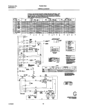 134066200 WIRING DIAGRAM Diagram and Parts List for FGZ831AS0  Frigidaire Washer Dryer Combo
