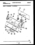 CONSOLE AND CONTROL PARTS Diagram and Parts List for WA27M8WAFB  Gibson Washer