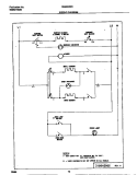WIRING DIAGRAM Diagram and Parts List for FES300WCWD  Frigidaire Range