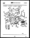 BODY PARTS Diagram and Parts List for 31-3858-23-01  Tappan Range