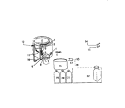 HARNESS & MISCELLANEOUS Diagram and Parts List for LA640JXW3  Frigidaire Washer