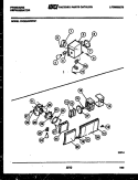 REFRIGERATOR CONTROL ASSEMBLY, DAMP Diagram and Parts List for FPCE24VWFA1  Frigidaire Refrigerator