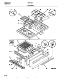 Part Location Diagram of 316010411 Frigidaire MAIN TOP