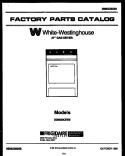 CABINET AND COMPONENT PARTS Diagram and Parts List for DG600KXH5  Frigidaire Dryer