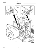 P16V0035 DRY CAB, HEATER Diagram and Parts List for FSE446RHS0  Frigidaire Dryer