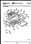BODY PARTS Diagram and Parts List for KM937LXM1  Frigidaire Microwave