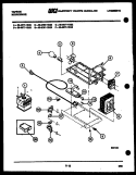 POWER CONTROL Diagram and Parts List for 56-8877-10-02  Tappan Microwave