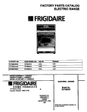 COVER Diagram and Parts List for FEF366CGSA  Frigidaire Range
