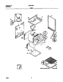 BODY Diagram and Parts List for MGF316WGSA  Frigidaire Range