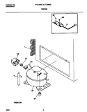 SYSTEM Diagram and Parts List for FFC09M5CW3  Frigidaire Freezer