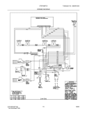 WIRING DIAGRAM Diagram and Parts List for CFGF366FCC  Frigidaire Range