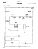WIRING DIAGRAM Diagram and Parts List for MGF333SEDB  Frigidaire Range