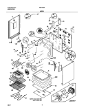 BODY Diagram and Parts List for FEF379ACB  Frigidaire Range