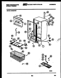 CABINET PARTS Diagram and Parts List for FU169LRW5  Frigidaire Freezer