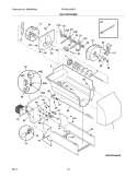 Part Location Diagram of 241860813 Frigidaire ICE CONTAINER Assembly