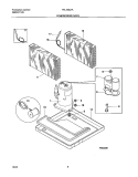 SYSTEM Diagram and Parts List for FAL126L1A2  Frigidaire Air Conditioner