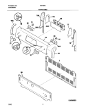 Part Location Diagram of 316244485 Frigidaire PANEL