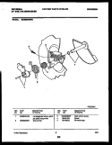 CAM Diagram and Parts List for MDB532RB0  Frigidaire Dishwasher