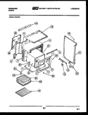 BODY PARTS Diagram and Parts List for R30AL4  Frigidaire Range