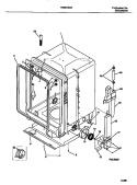 TUB Diagram and Parts List for FDB878GCT0  Frigidaire Dishwasher