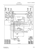 WIRING DIAGRAM Diagram and Parts List for FEFL64DSE  Frigidaire Range