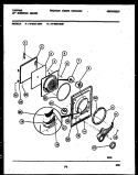 Part Location Diagram of 3281061 Frigidaire Lint Frame Clip