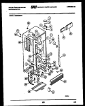CABINET PARTS Diagram and Parts List for RS229MCD1  Frigidaire Refrigerator