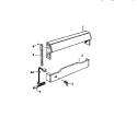 Part Location Diagram of Q301808 Frigidaire BACKGUARD, FRESH AVOCADO