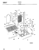 SYSTEM Diagram and Parts List for FRS24WSGW6  Frigidaire Refrigerator