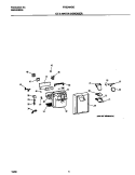 ICE & WATER DISPENSER Diagram and Parts List for FRS24AGGW4  Frigidaire Refrigerator