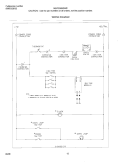 WIRING DIAGRAM Diagram and Parts List for MGF336BGWE  Frigidaire Range