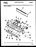 Part Location Diagram of 5303280417 Frigidaire BUTTON-PUSH